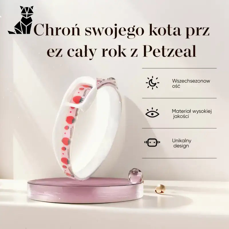Bezpieczna Obroża dla Kota na Kleszcze