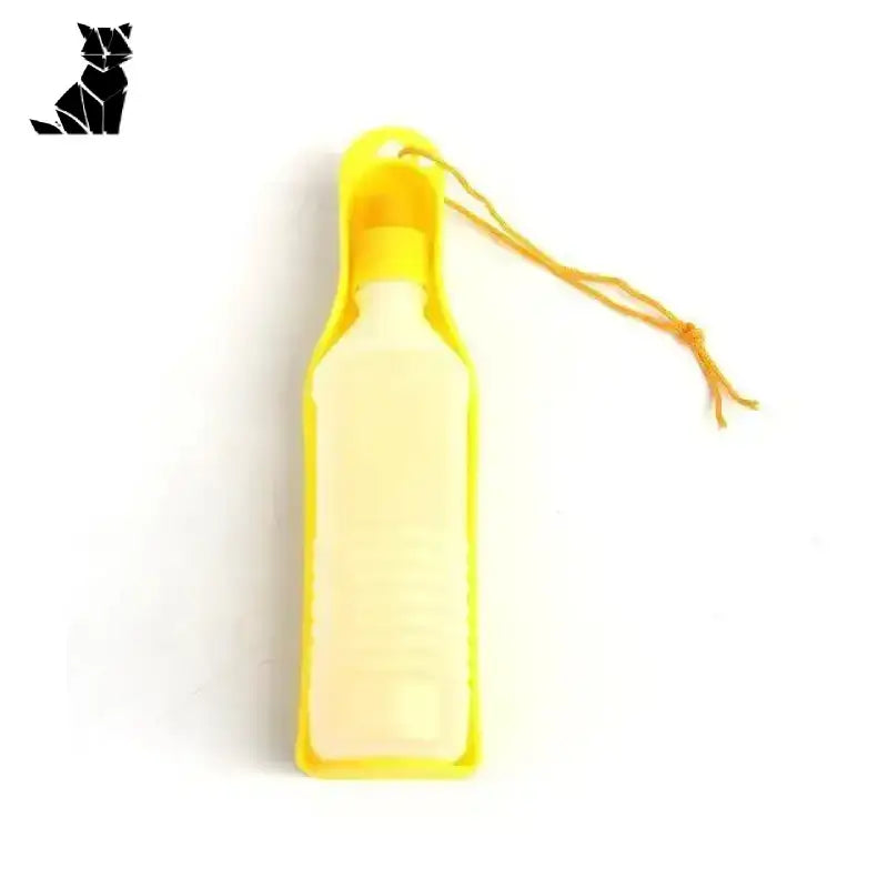 Butelka dla Zwierząt – Wygoda na Spacerze żółty / 250ml