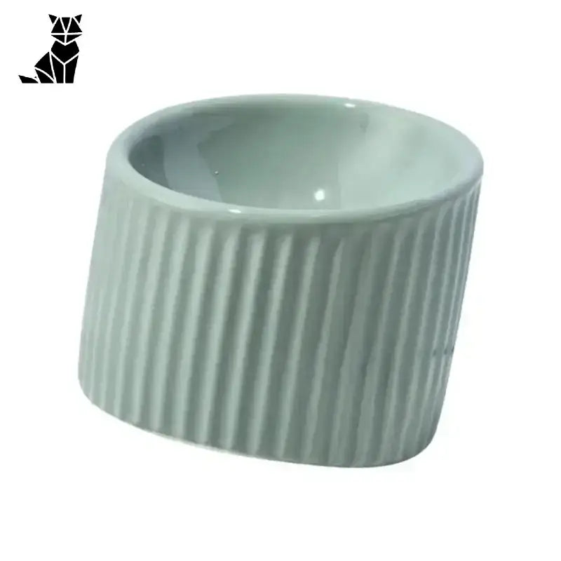 Ceramiczna Miska dla Kota - Elegancki Styl i Komfort Zielony