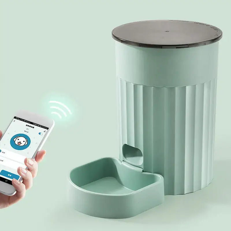 Dozownik Karmy dla Kota z Aplikacją Smart Vert Clair Inteligentny Zwierzak Podajnik