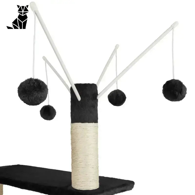Drapak dla Kota Czarny – Elegancja i Wygoda