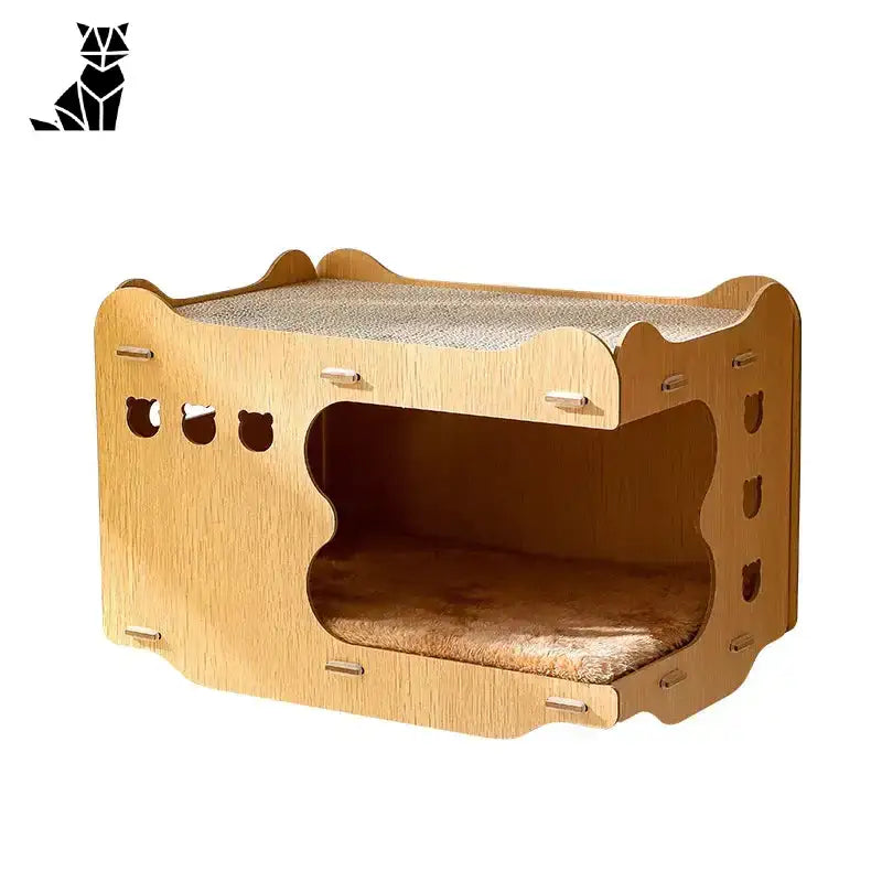 Drewniane Legowisko Dla Kota – Naturalny Styl Dla Twojego Pupila - Wide Mouth