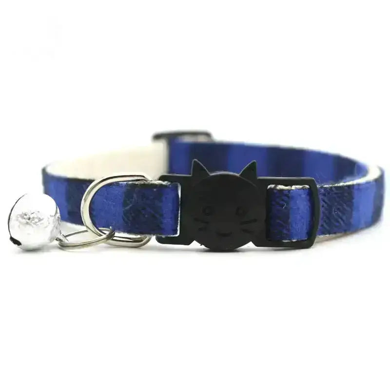 Elegancka Obroża dla Kota Stylowa z Dzwoneczkiem f