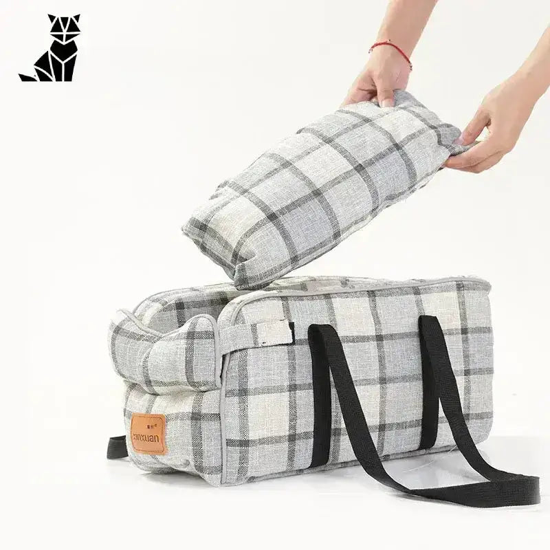 Fotelik Samochodowy dla Kota – Podróż Bez Stresu Modułowy Kratka Zwierzak