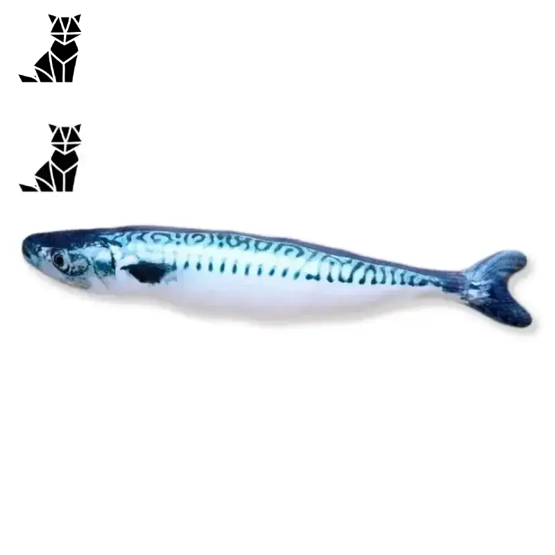 Interaktywna Ryba dla Kota z Kocimiętką Makrela / 20 Cm