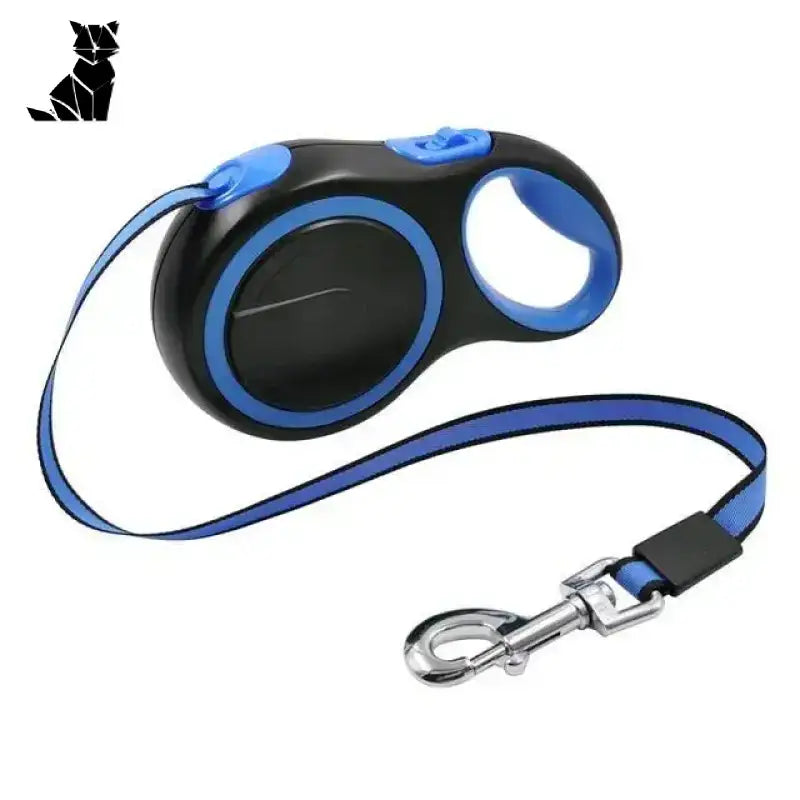 Kołowrotek dla Psa – Bezpieczne Spacery Codziennie Niebieski / 3 m - 15 Kg