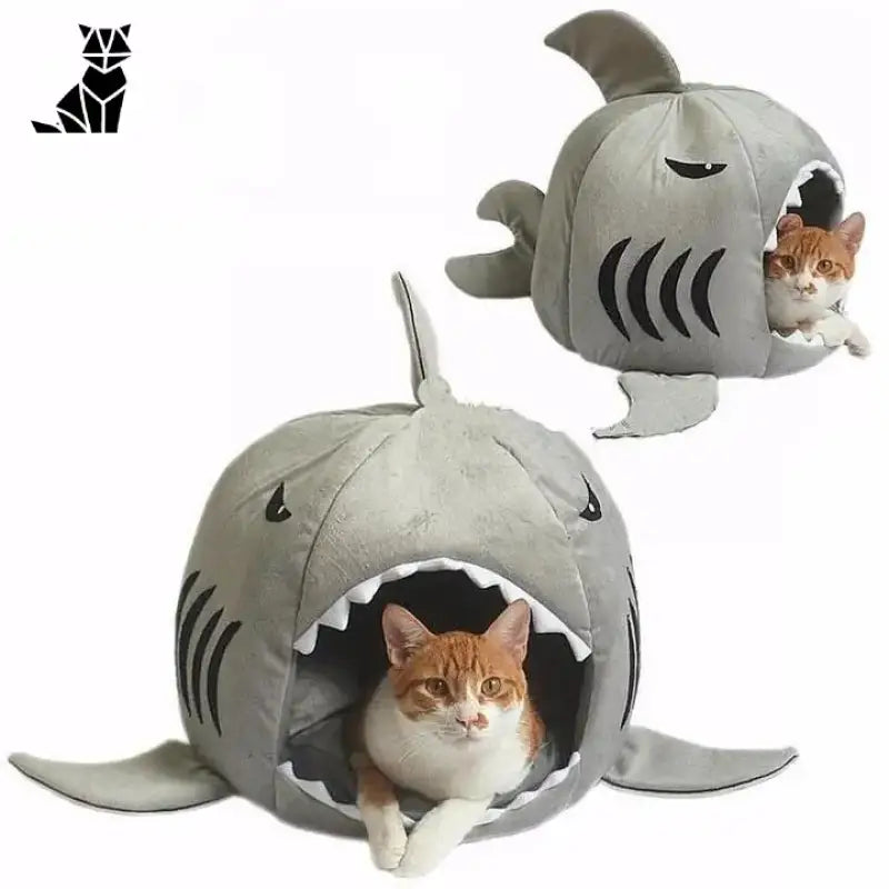 Kosz Dla Kota Shark Basket – Miękkie i Oryginalne łóżko Dla Twardzieli!