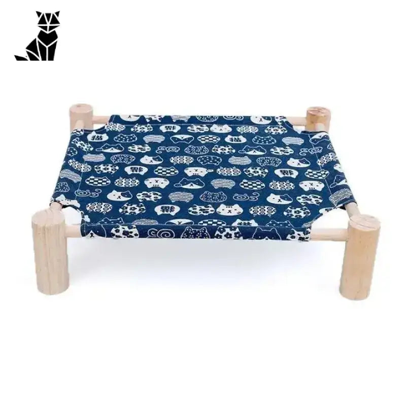 Leżanka dla Kota – Komfort i Styl Wnętrza żółty Marynarka Niebieski Tkanina