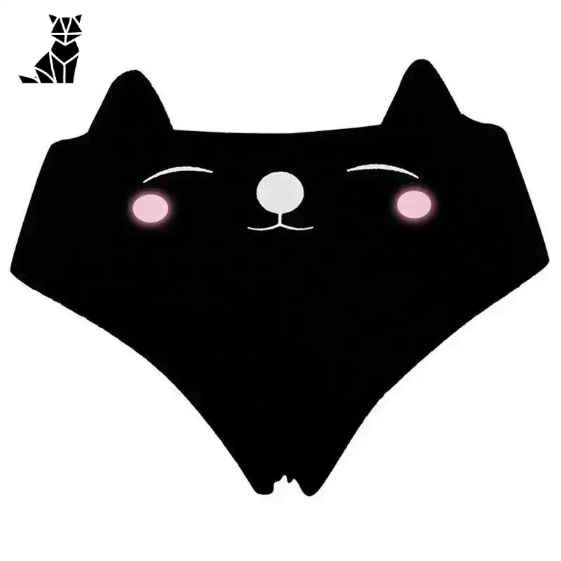 Majtki z Kotem z Małymi Uszami – Stylowy Wybór s (ceintura 62 - 72cm)