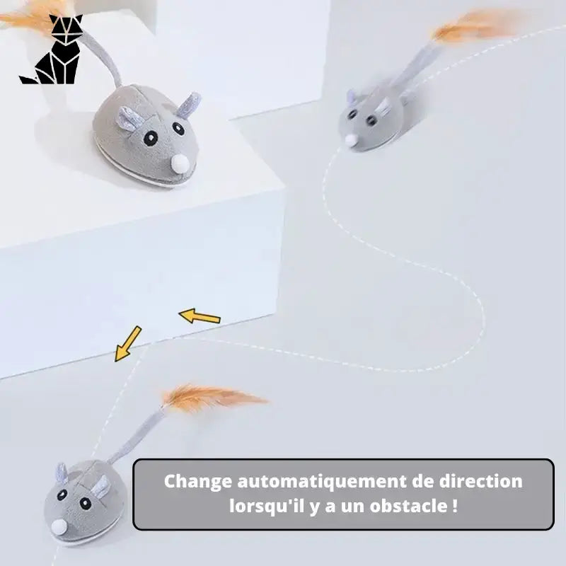 Myszka Souricat™ - Zabawka Interaktywna dla Kota Tytuł Domyślny