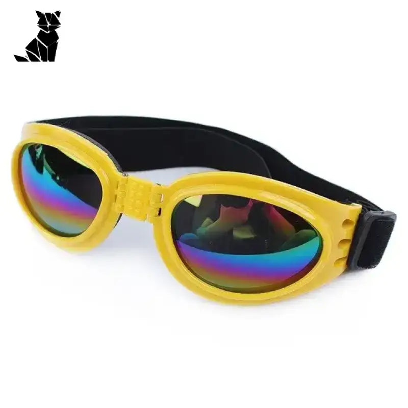 Okulary dla Psa: Stylowy i Komfortowy Dodatek żółte Okulary