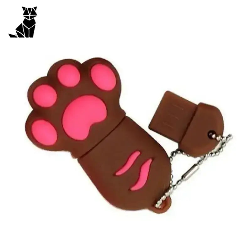 Pendrive Kot – Stylowy Usb dla Miłośników Zwierząt 8 Gb / Brązowy