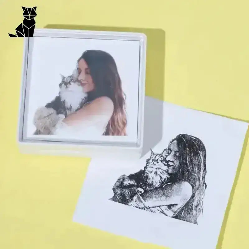Stempel Art z Twojego Zdjęcia - Spersonalizuj Teraz!