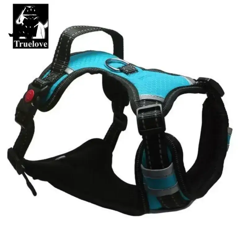 Szelki Antyciągnięciowe Truelove dla Psa - Komfort i Pewność Niebieski / s (4-7kg)