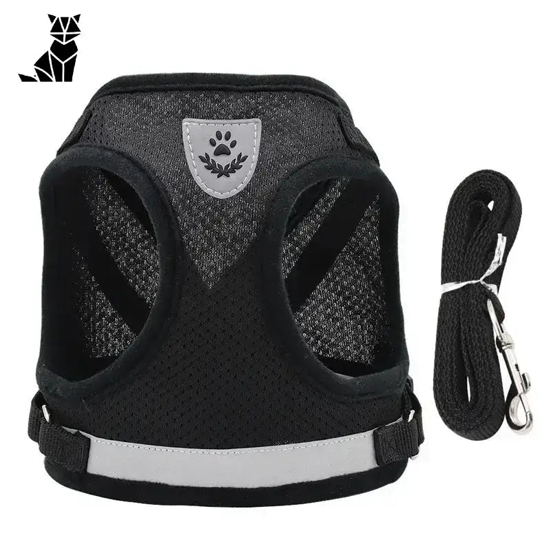 Szelki dla Zwierząt Bez Ucisku i Stresu Czarny / Xs 0.5-1.5kg Czarny Siatka Zwierzak