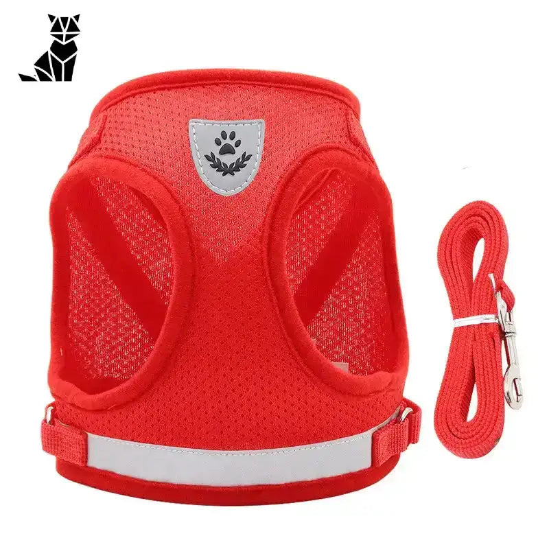 Szelki dla Zwierząt Bez Ucisku i Stresu Czerwony / Xs 0.5-1.5kg Czerwony Siatka Zwierzak