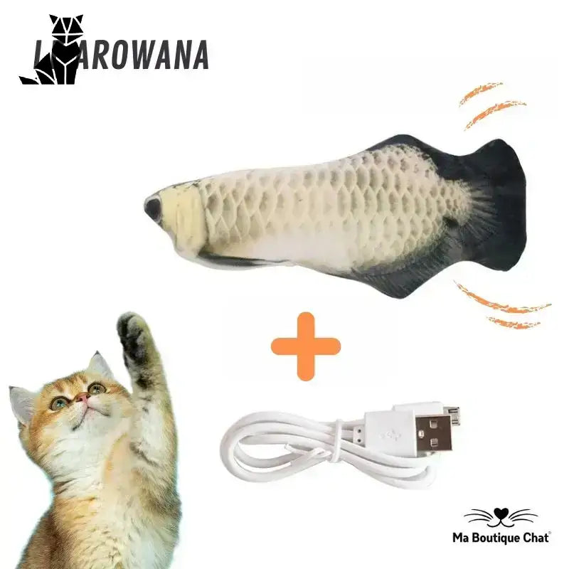 Zabawka Catsfish™ dla Kota – Idealna do Zabawy i łowienia La Arowana / 28-30cm
