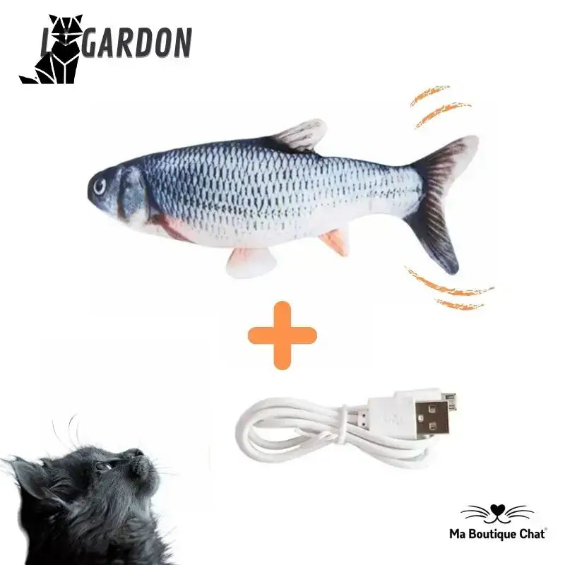 Zabawka Catsfish™ dla Kota – Idealna do Zabawy i łowienia Płoć / 28-30cm