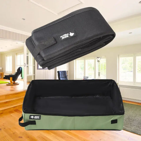 Bac à litière pliable | CleanVoyage™