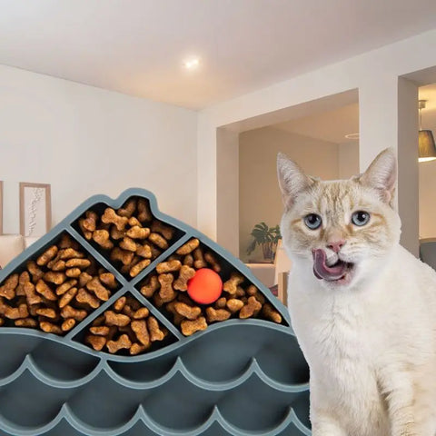 Gamelle anti glouton chat | FishFood™