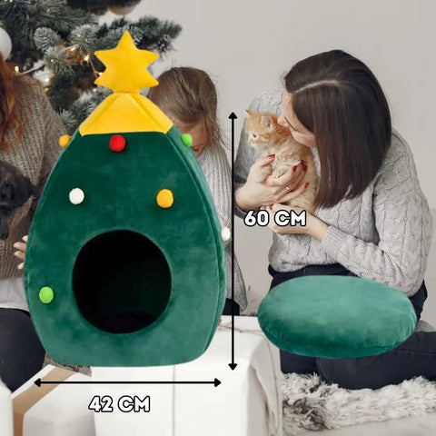 Niche de noël pour chat | Chapin™