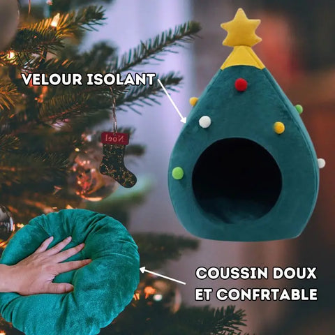 Niche de noël pour chat | Chapin™