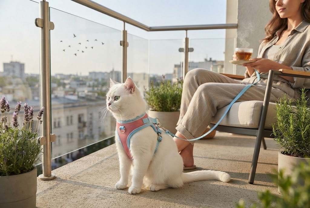 Balkon i ogród bez strachu o skok