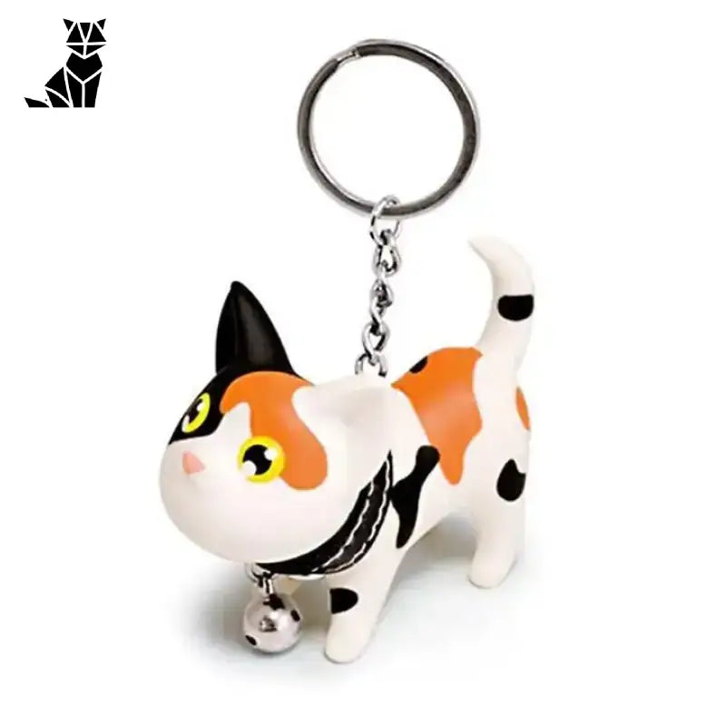 Brelok Kot Kawaii – Stylowy i Bezpieczny dla Kluczy Perkal