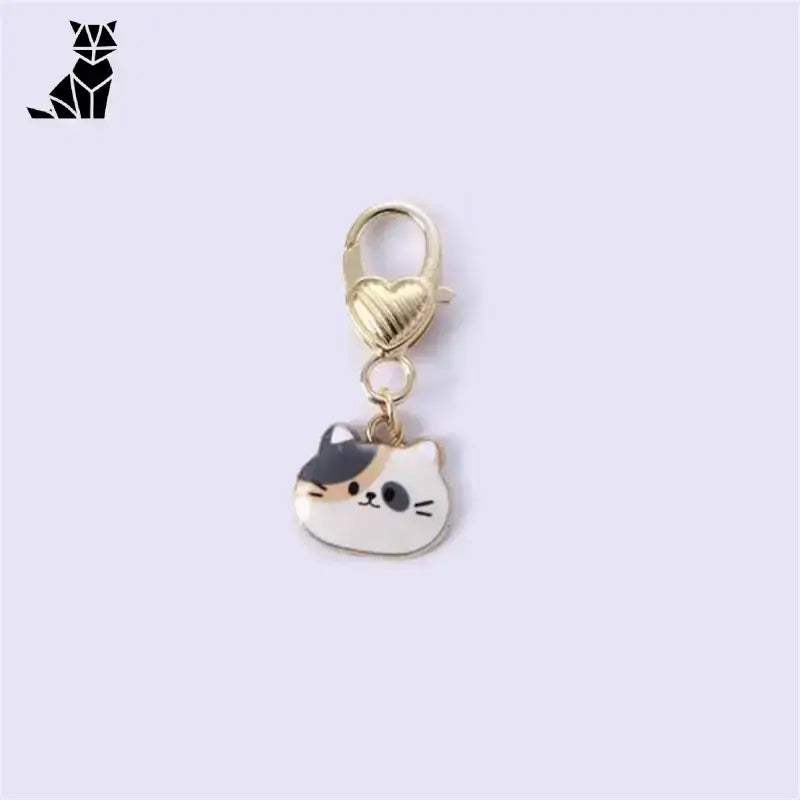 Brelok z Kotem do Kluczy: Styl i Urok na co Dzień Czat b Złoty Serce Zapięcie