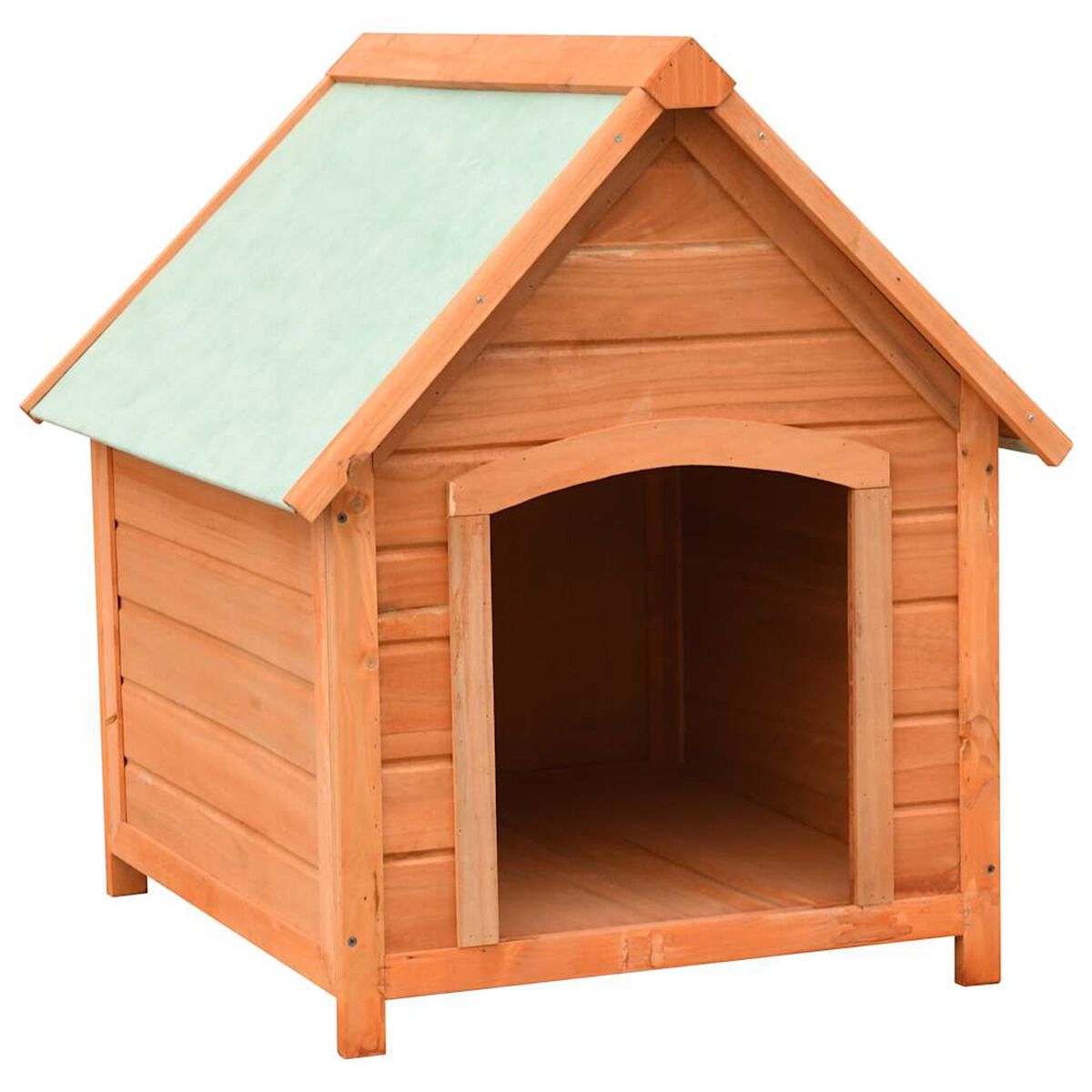 Buda dla Psa Drewniana 72x85x82 cm Sosna i Jodła – widok 2