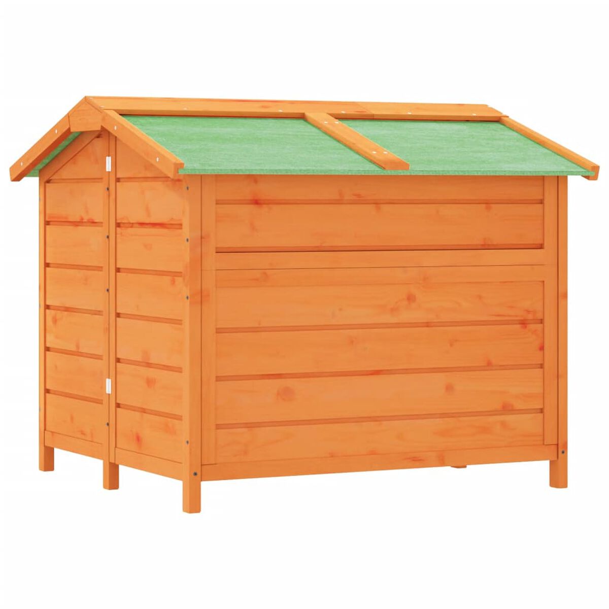 Buda dla Psa na Zewnątrz z Zadaszeniem 96x87x80,5 cm Drewno Sosnowe – widok 5