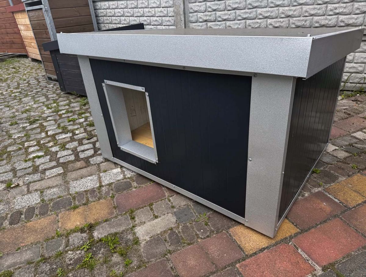 Buda dla psa xl ocieplana – z Płyty Warstwowej 10 cm, XXL – widok 2