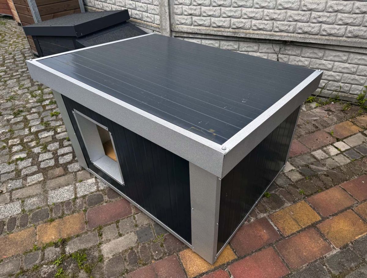 Buda dla psa xl ocieplana – z Płyty Warstwowej 10 cm, XXL – widok 3