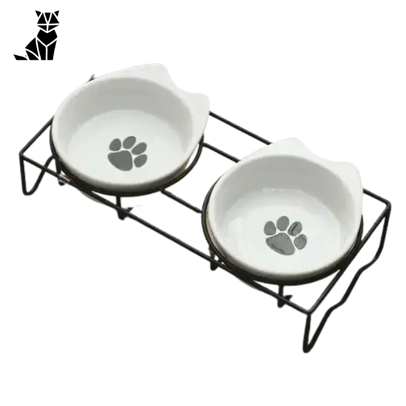 Ceramiczna Miska dla Zwierzaka - Styl i Wytrzymałość Blanc / Ceramiczny