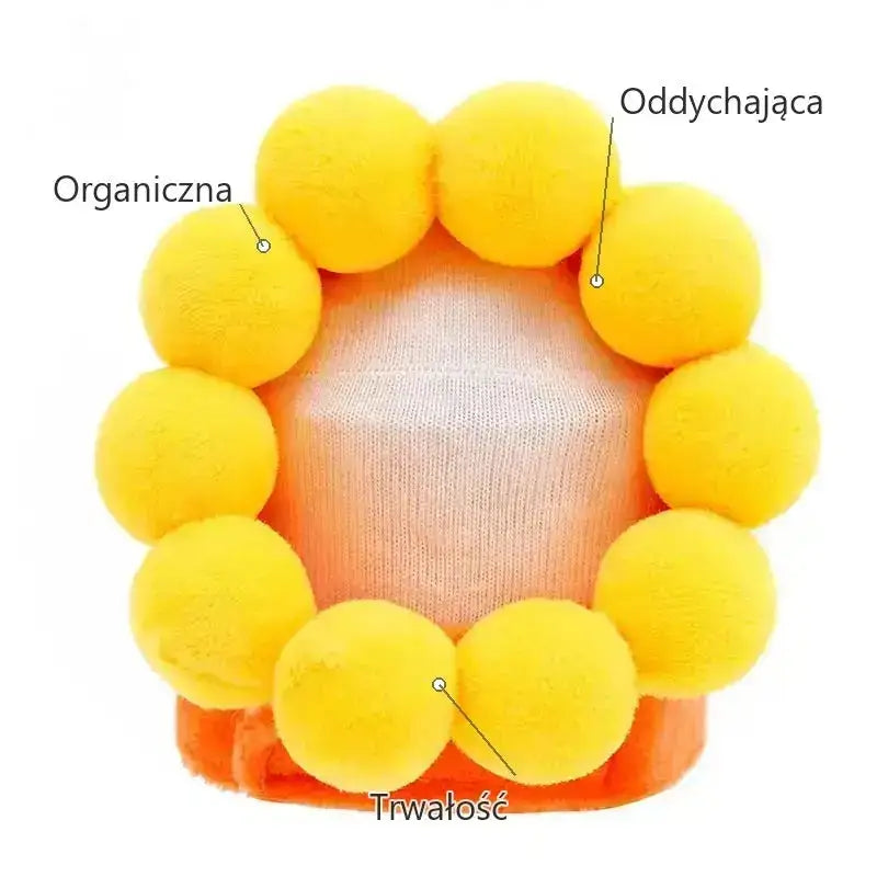 Czapeczki dla Kota Bucket Bawełniane Oddychające