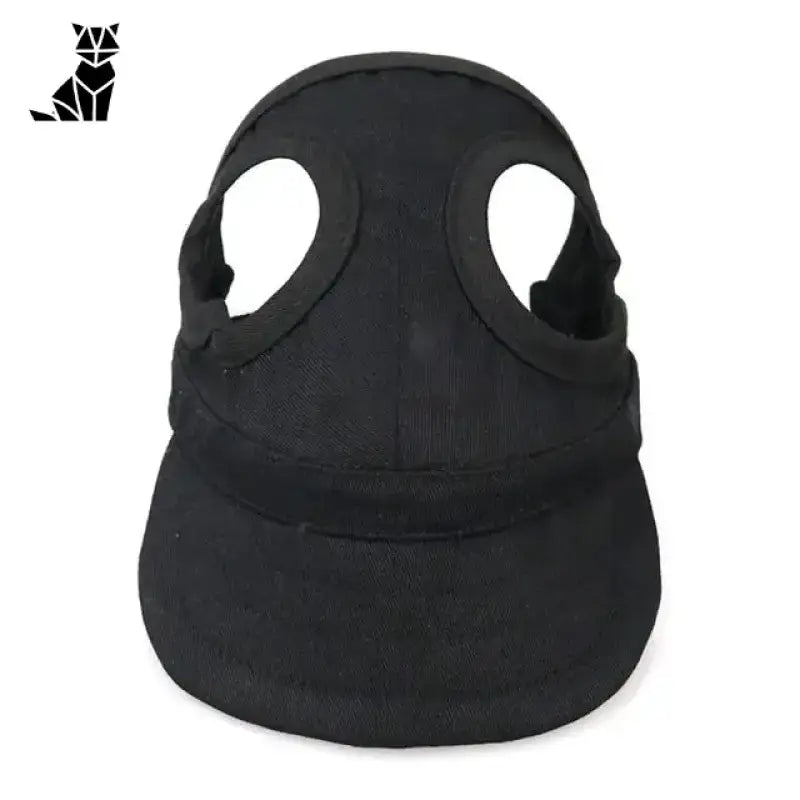 Czapka dla Psa z Daszkiem Ochrona Uv Czarny / s (mały Pies) Czarny Zwierzak Baseball