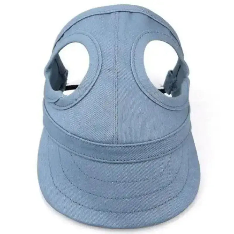 Czapka dla Psa z Daszkiem Ochrona Uv Niebieski / s (mały Pies) światło Niebieski Denim