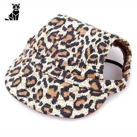 Czapka Przeciwsłoneczna dla Psa w Stylu Urban Lampart