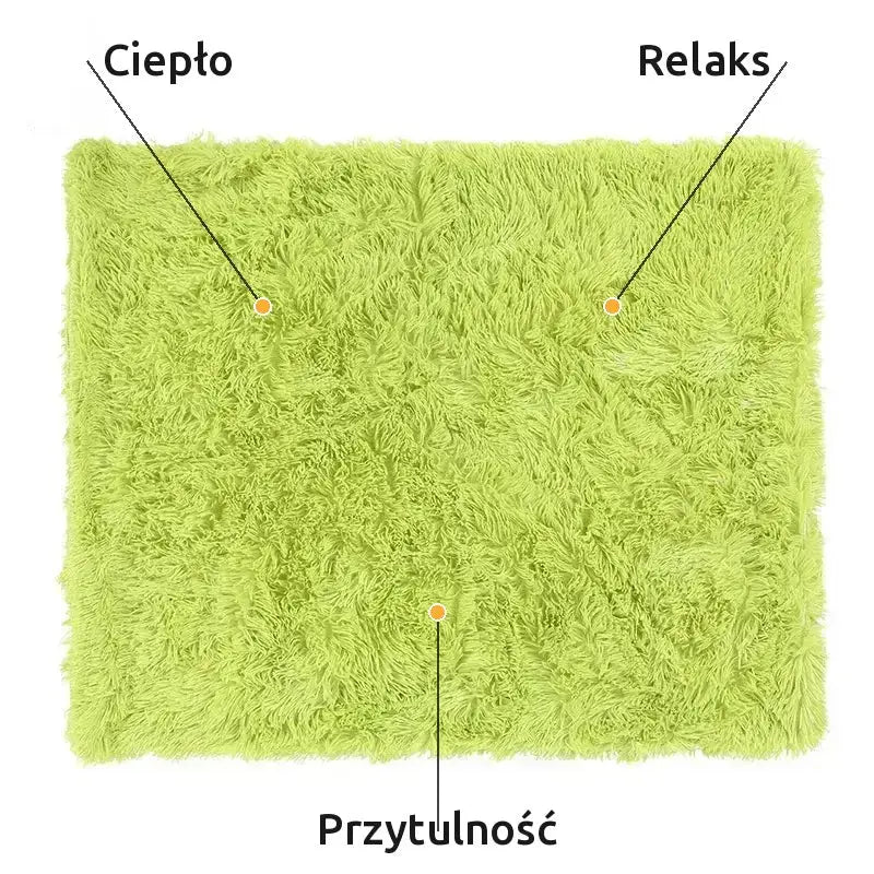 Domek dla Kota Pluszowy Miękki i Ciepły Koc Wewnętrzny / m 40cm Diameter
