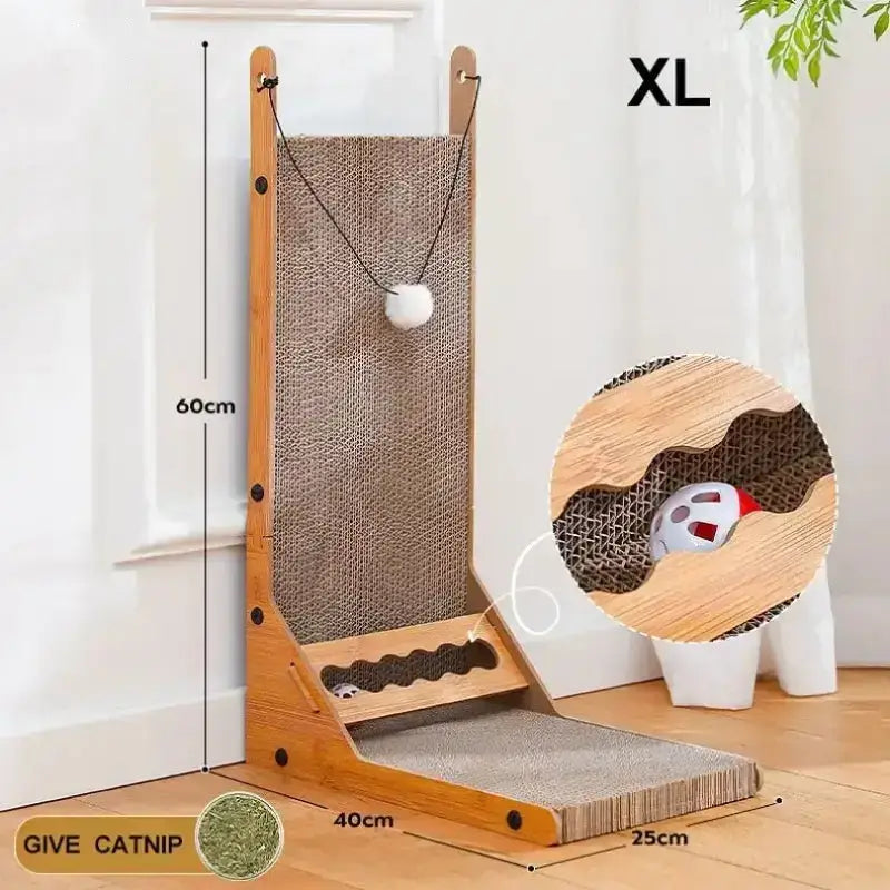 Drapak dla Kota w Kształcie l Ochrona Mebli Xl(60x40x25cm)