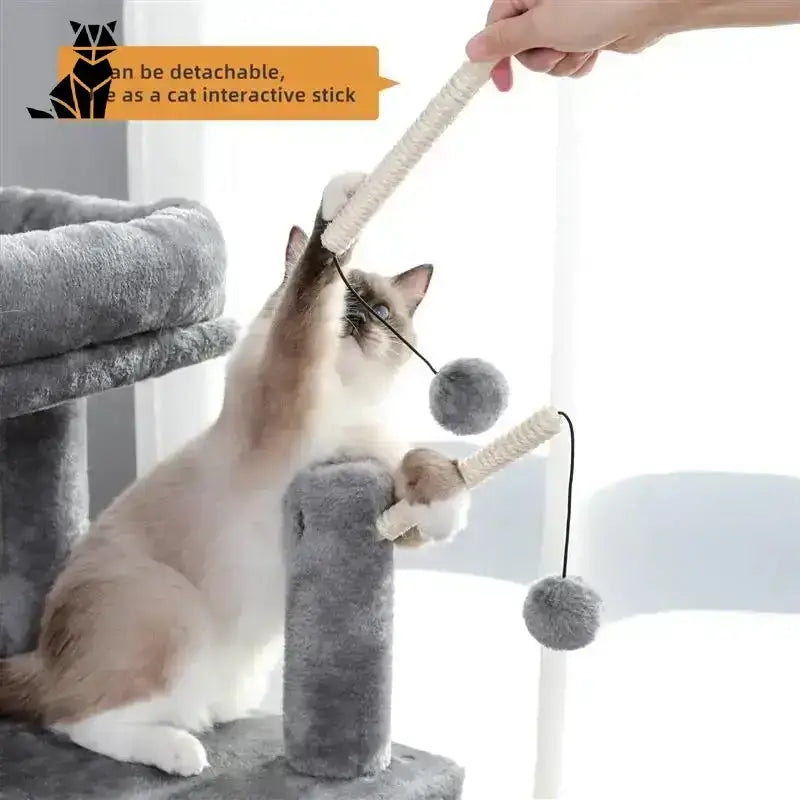 Drapak dla Maine Coona - Wytrzymały i Komfortowy Kot Drzewo Zintegrowany