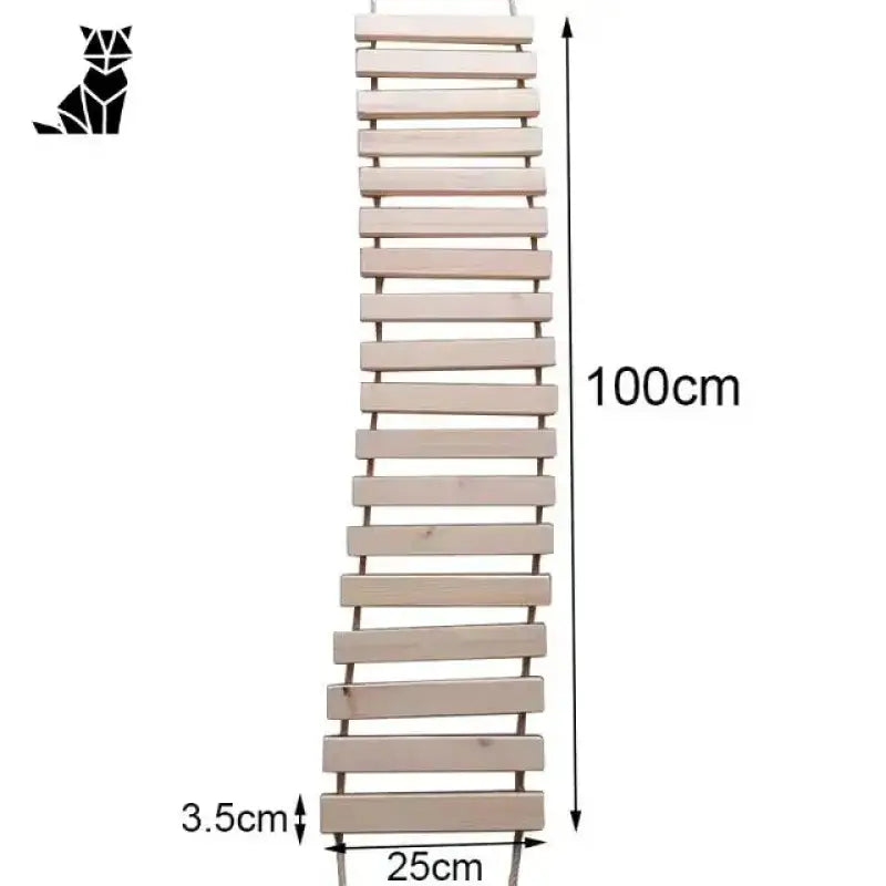 Drapak Montowany Na ścianie - Pionowa Przestrzeń Dla Twojego Kota - Skala 100 Cm