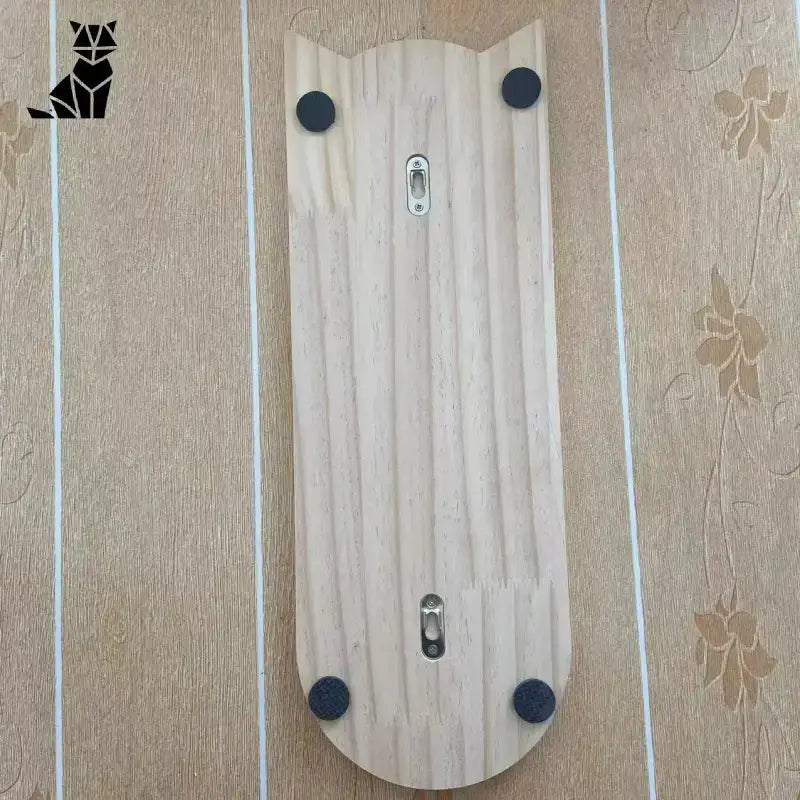 Drapak ścienny dla Kota Jasny Drewniany Tablica