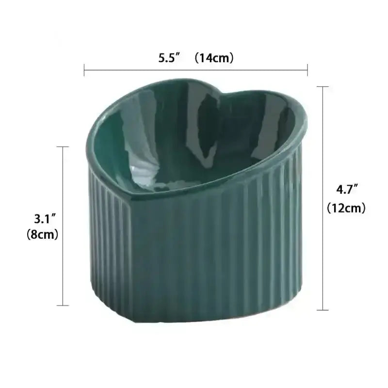 Elegancka Miska Ceramiczna dla Kota z Designem