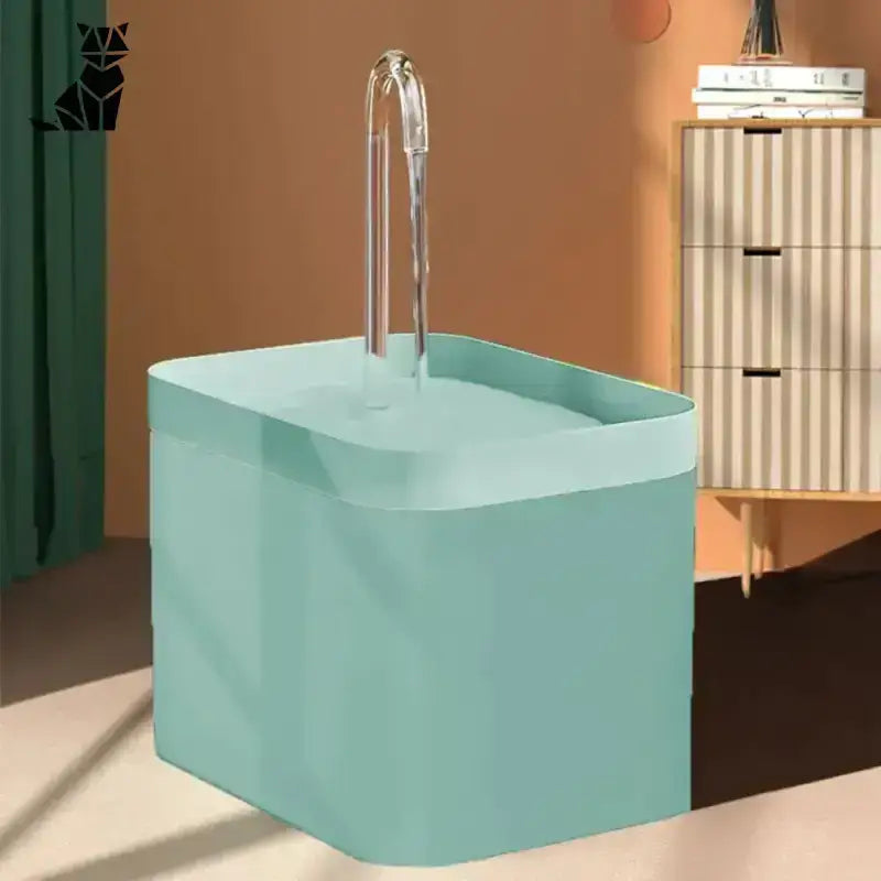 Fontanny dla Kota – Codzienna Dawka świeżości 1.5l Turkus Zwierzak Woda