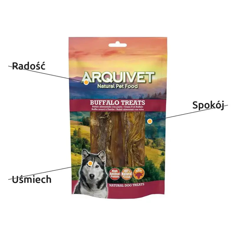 Gryzak dla Psa - Przełyk Bawoli 12cm | Arquivet