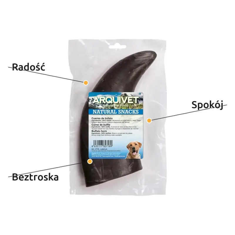 Gryzak dla Psa Xl - Róg Bawoli 20cm | Arquivet