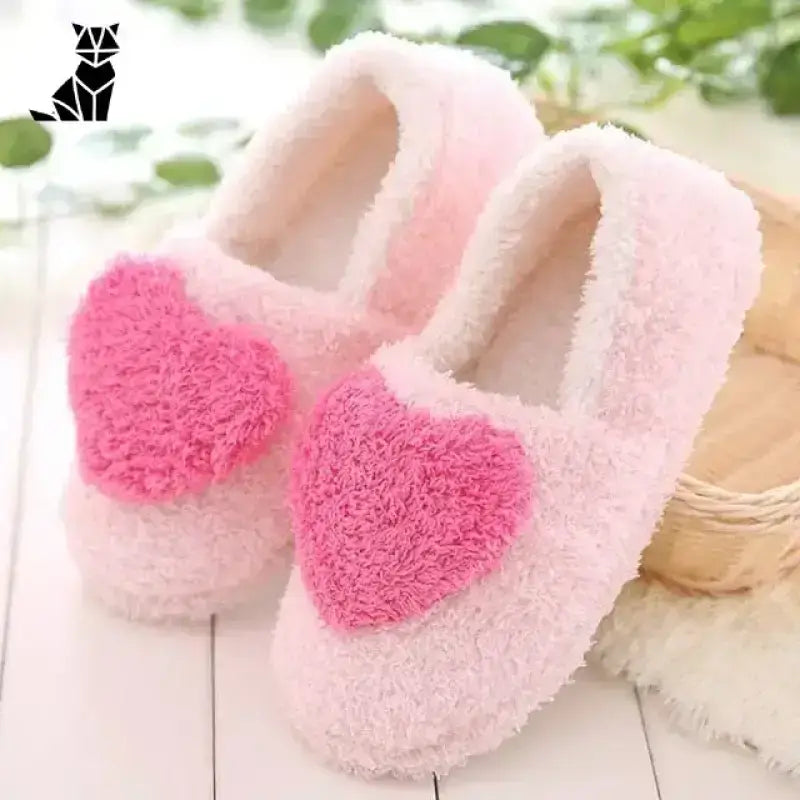 Kapcie Damskie Wkładane z Miękkim Wnętrzem Różowy / 35 Para Puszysty Różowy