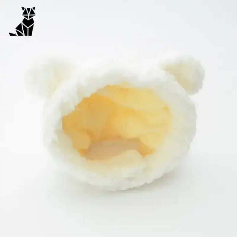 Kapelusz dla Psa Przeciwsłoneczny Regulowany Biały (kapelusz) / s (<1,5 Kg) Biały Miś Niedźwiedź