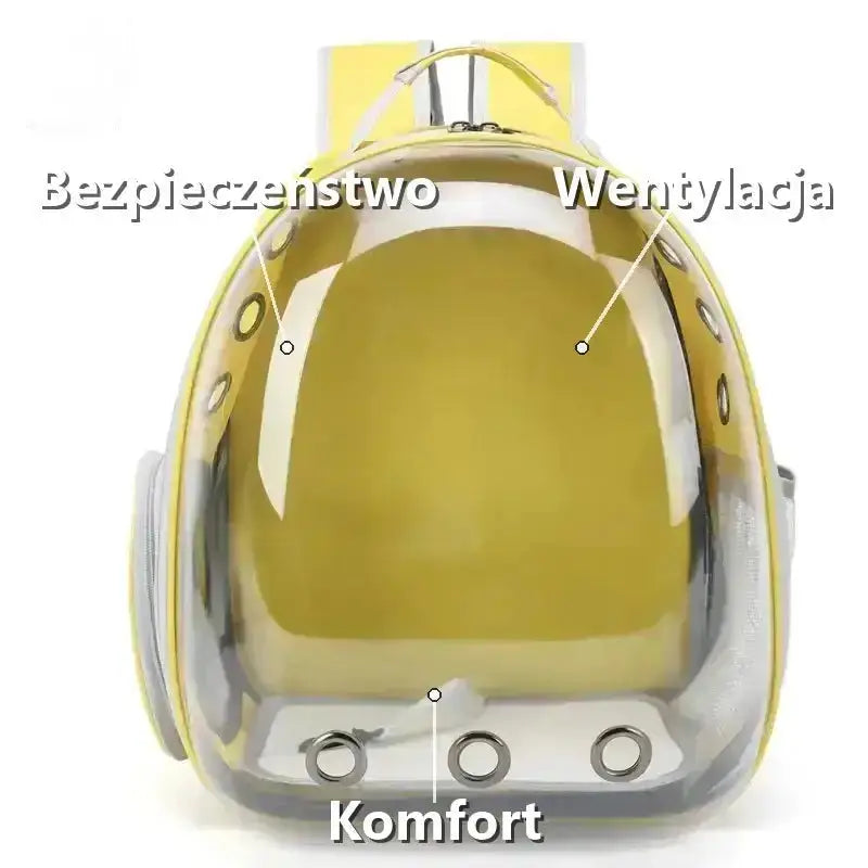 Koci Plecak Wentylowany na Spacery dla Kota